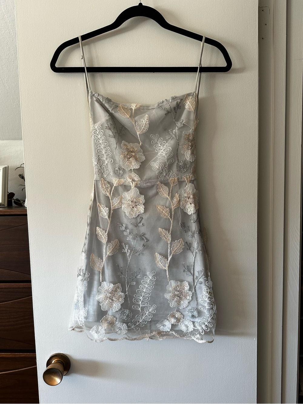Lucy in the sky floral mini dress
